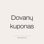 Akvarius dovanų kuponas
